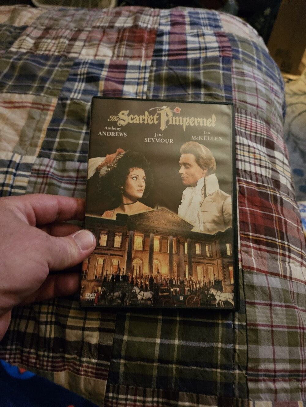 The Scarlet Pimpernel (DVD, 1982) Anthony Andrews Jane Seymour Ian McKellen- Vg